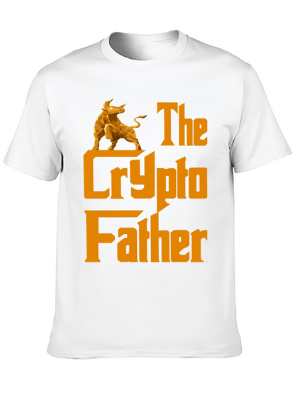 The Crypto Father Graphic T-Shirt