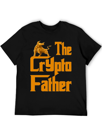 The Crypto Father Graphic T-Shirt