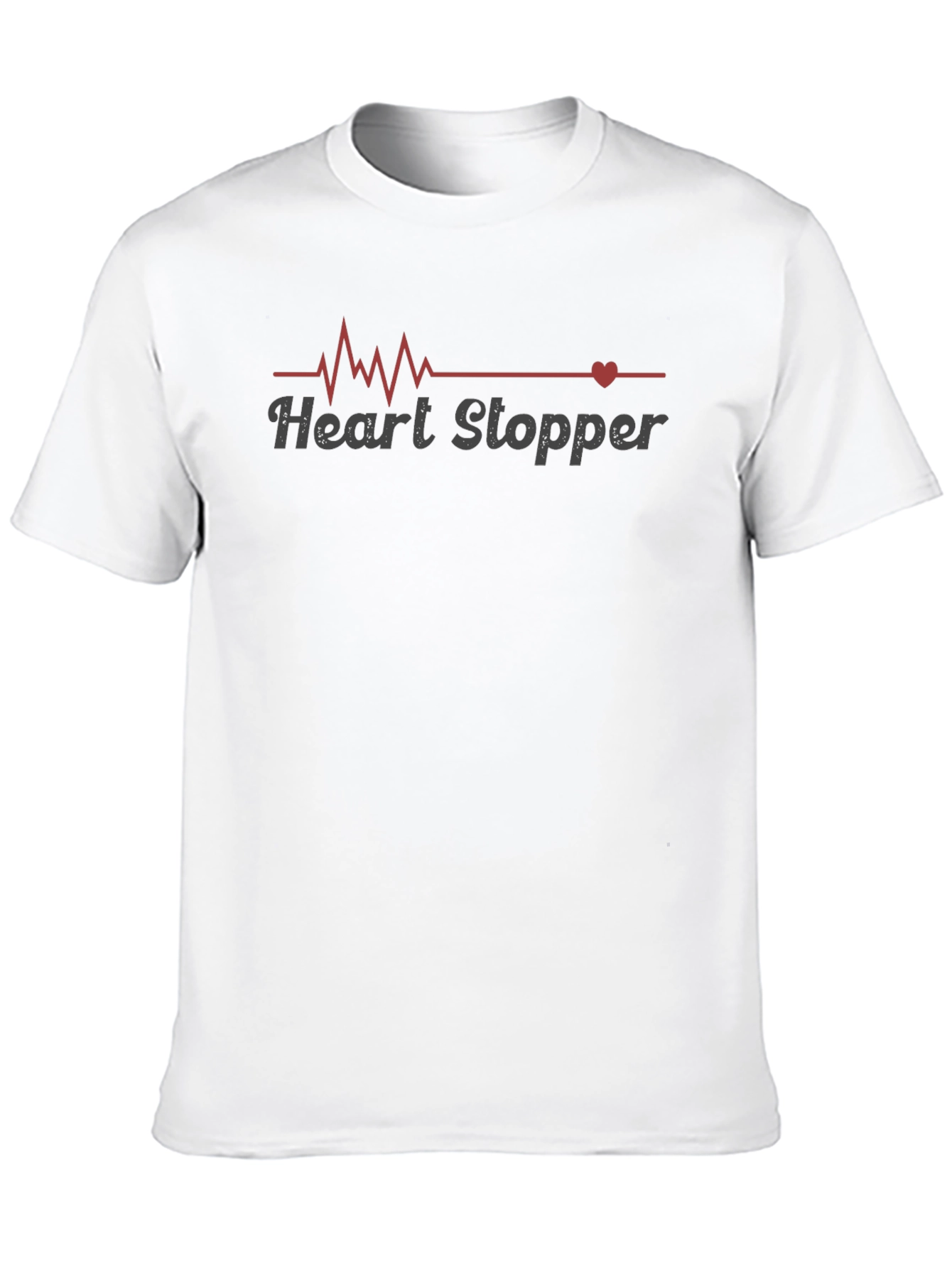 Heart Stopper Graphic T-Shirt - Trendy Design