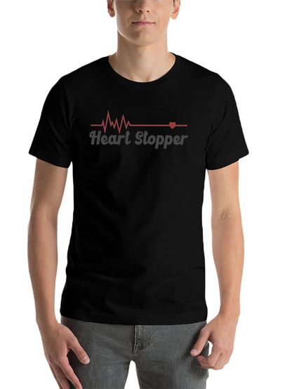 Heart Stopper Graphic T-Shirt - Trendy Design