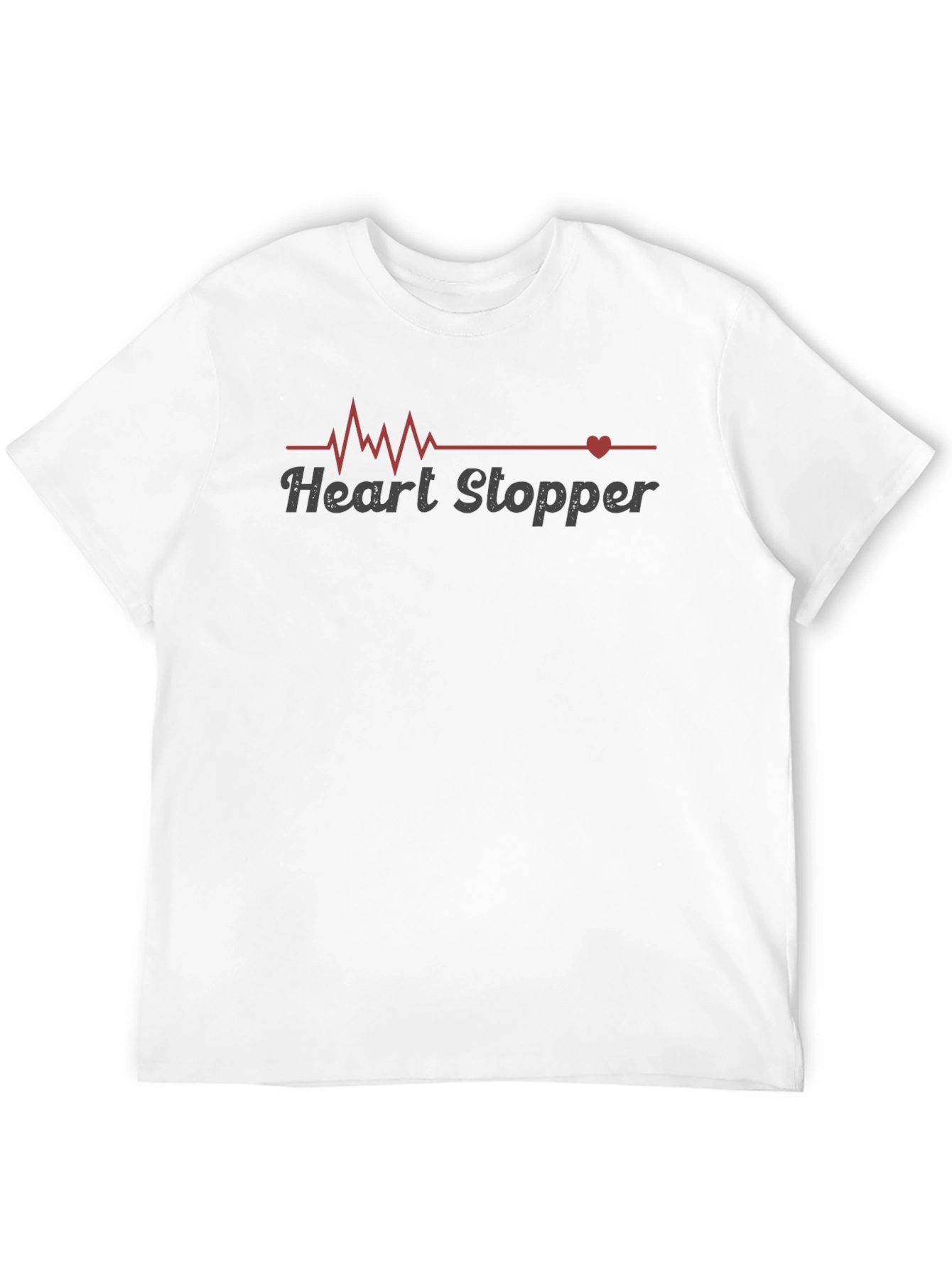 Heart Stopper Graphic T-Shirt - Trendy Design