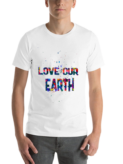 Love Our Earth Graphic Tee - Black