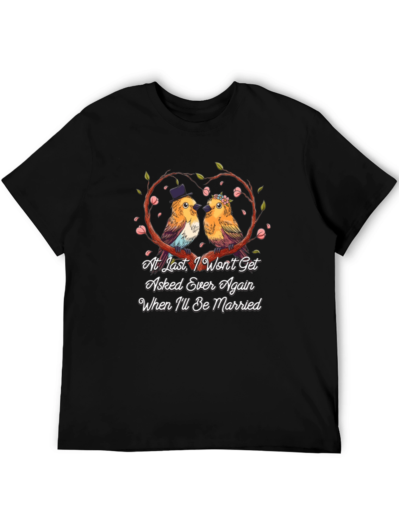 Funny Wedding Birds T-Shirt