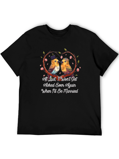 Funny Wedding Birds T-Shirt