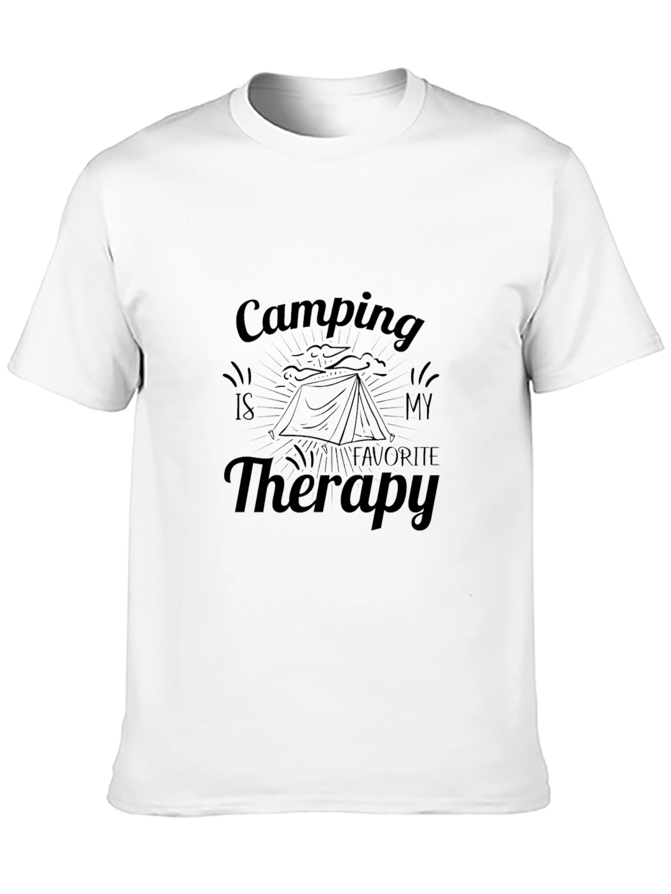 Camping is My Therapy T-Shirt