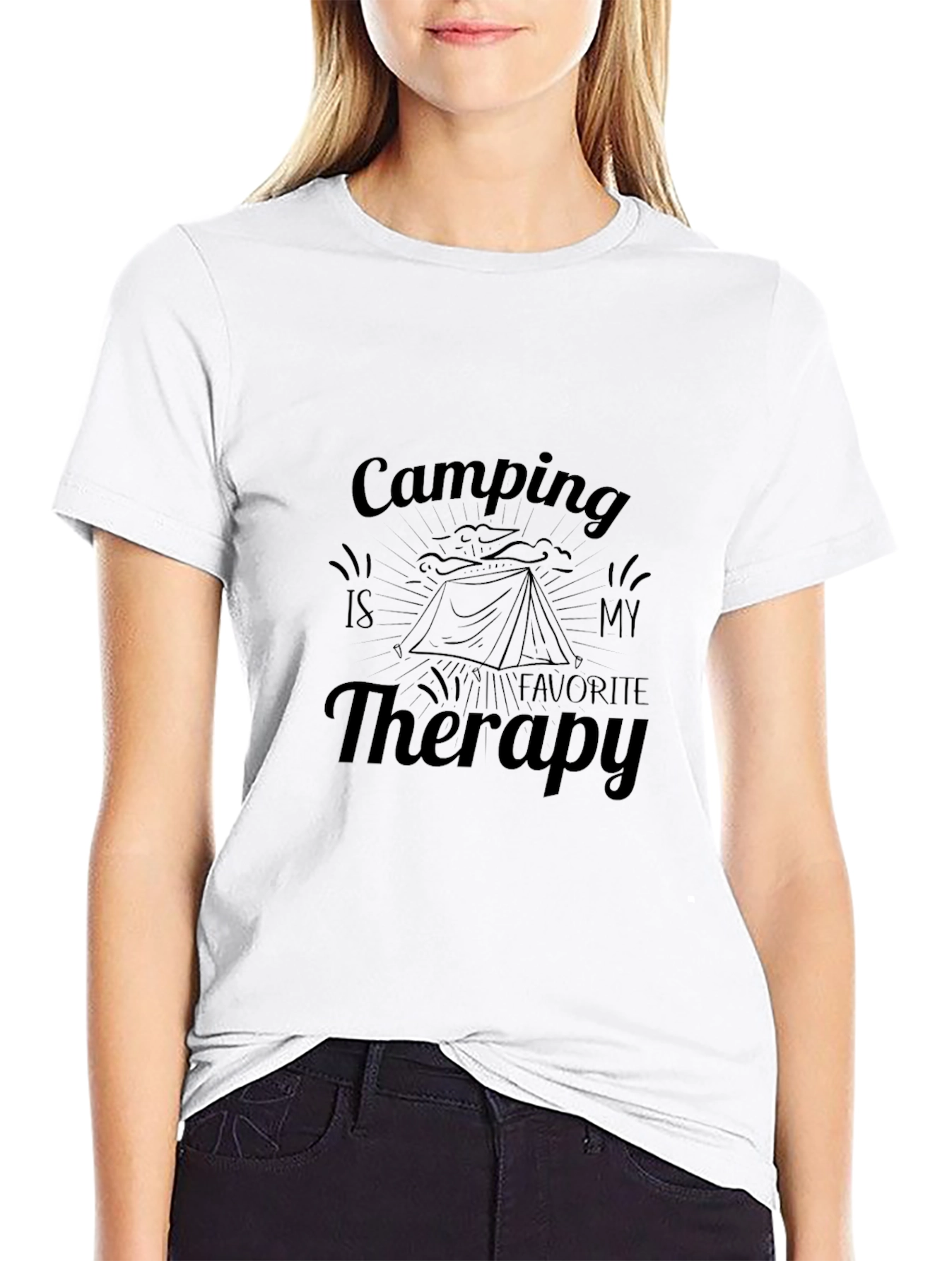 Camping is My Therapy T-Shirt