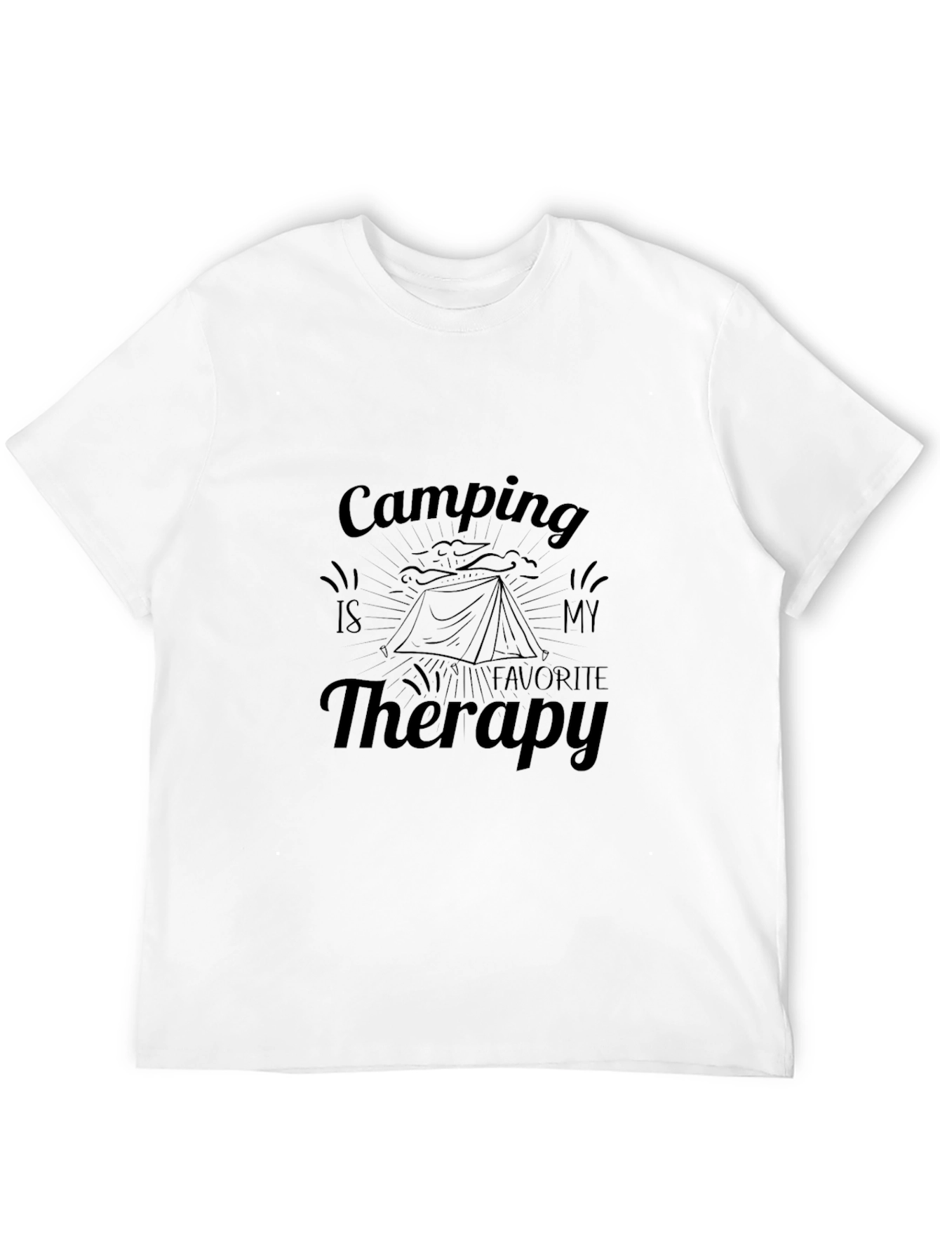 Camping is My Therapy T-Shirt