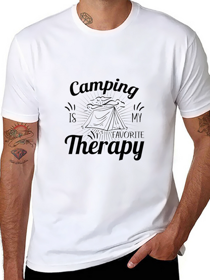 Camping is My Therapy T-Shirt