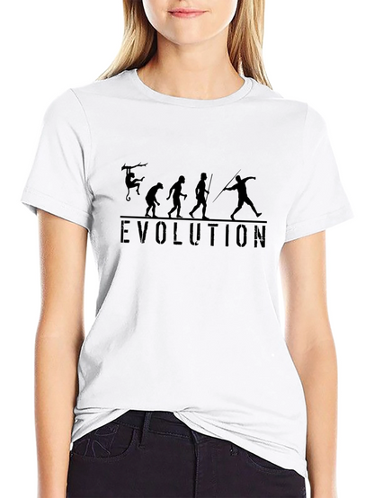 Evolution Graphic Black T-Shirt