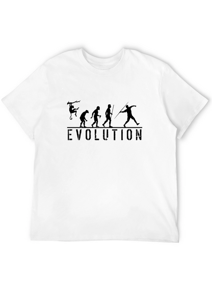 Evolution Graphic Black T-Shirt