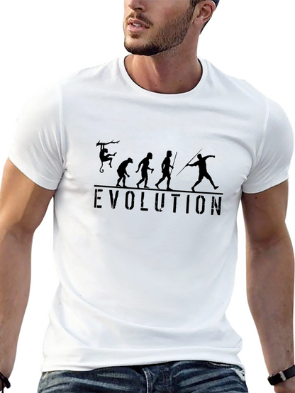 Evolution Graphic Black T-Shirt