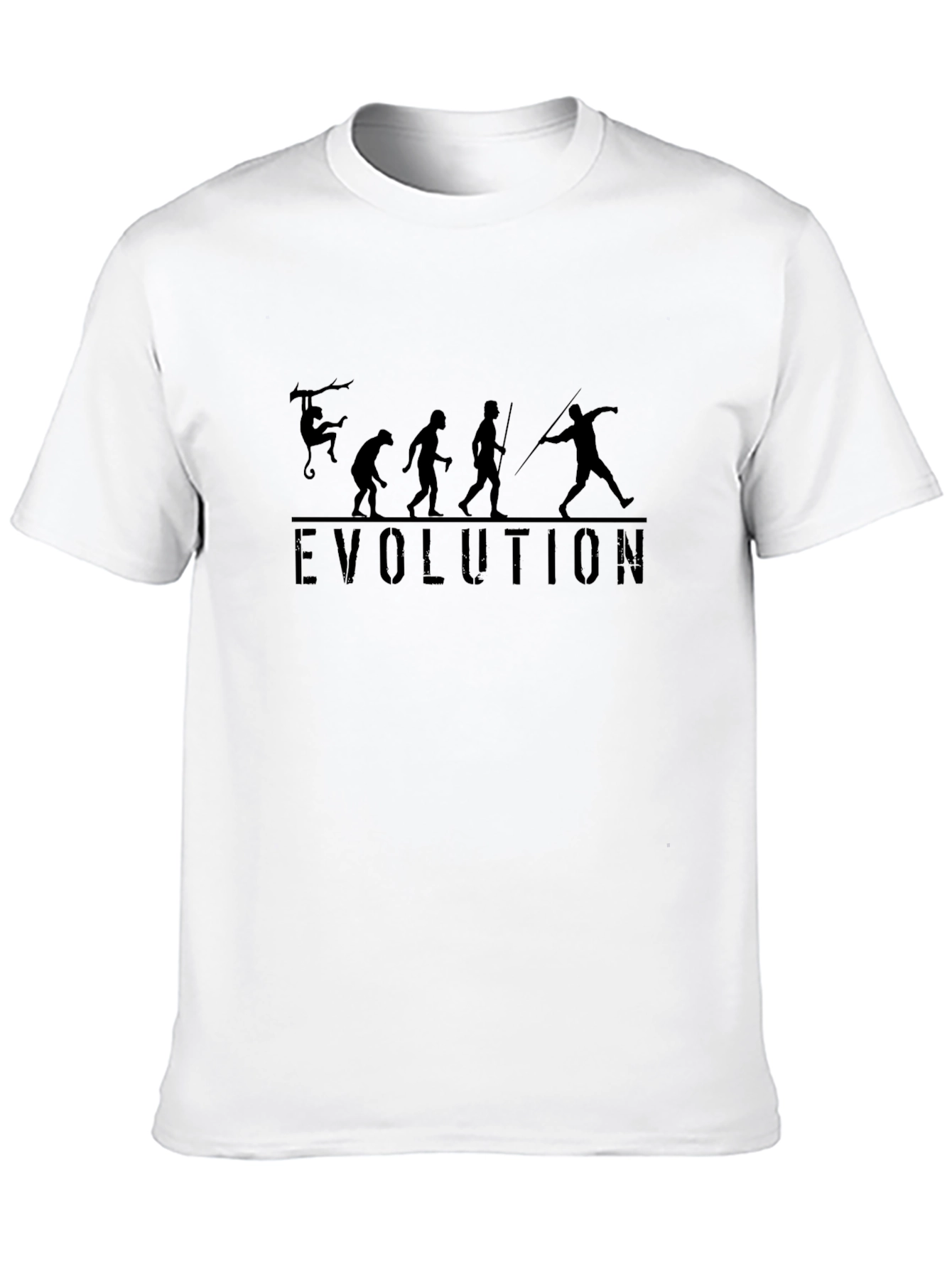 Evolution Graphic Black T-Shirt
