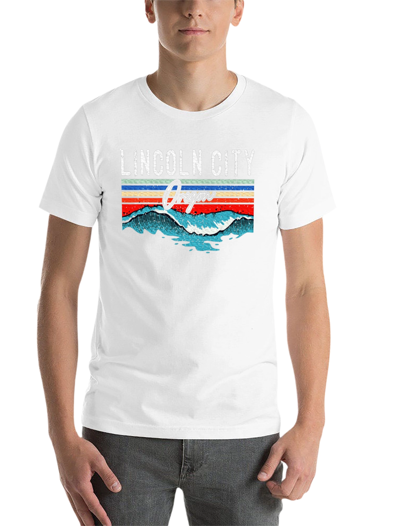 Lincoln City Oregon Graphic Tee