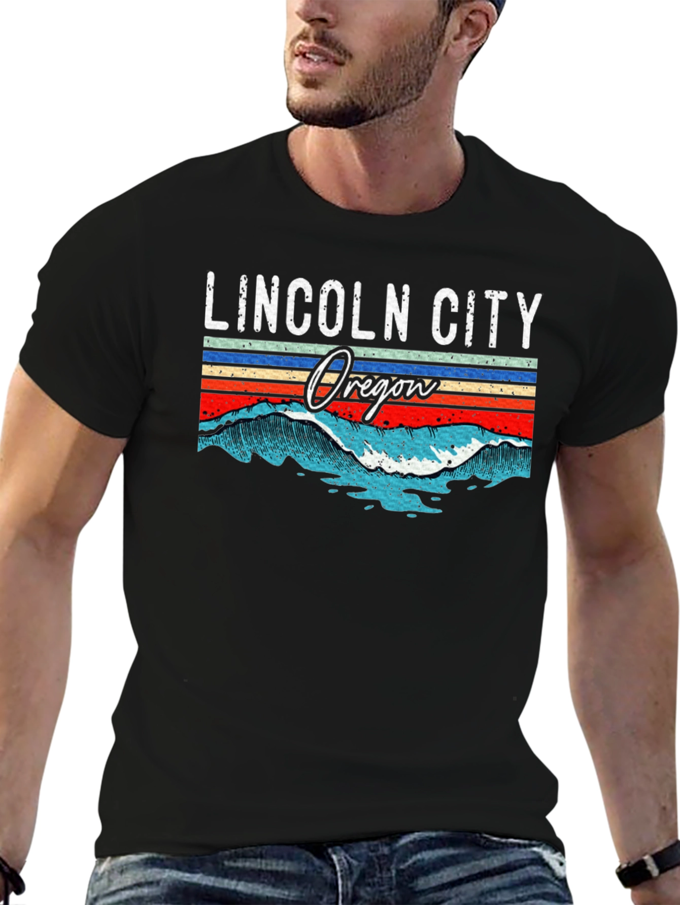 Lincoln City Oregon Graphic Tee