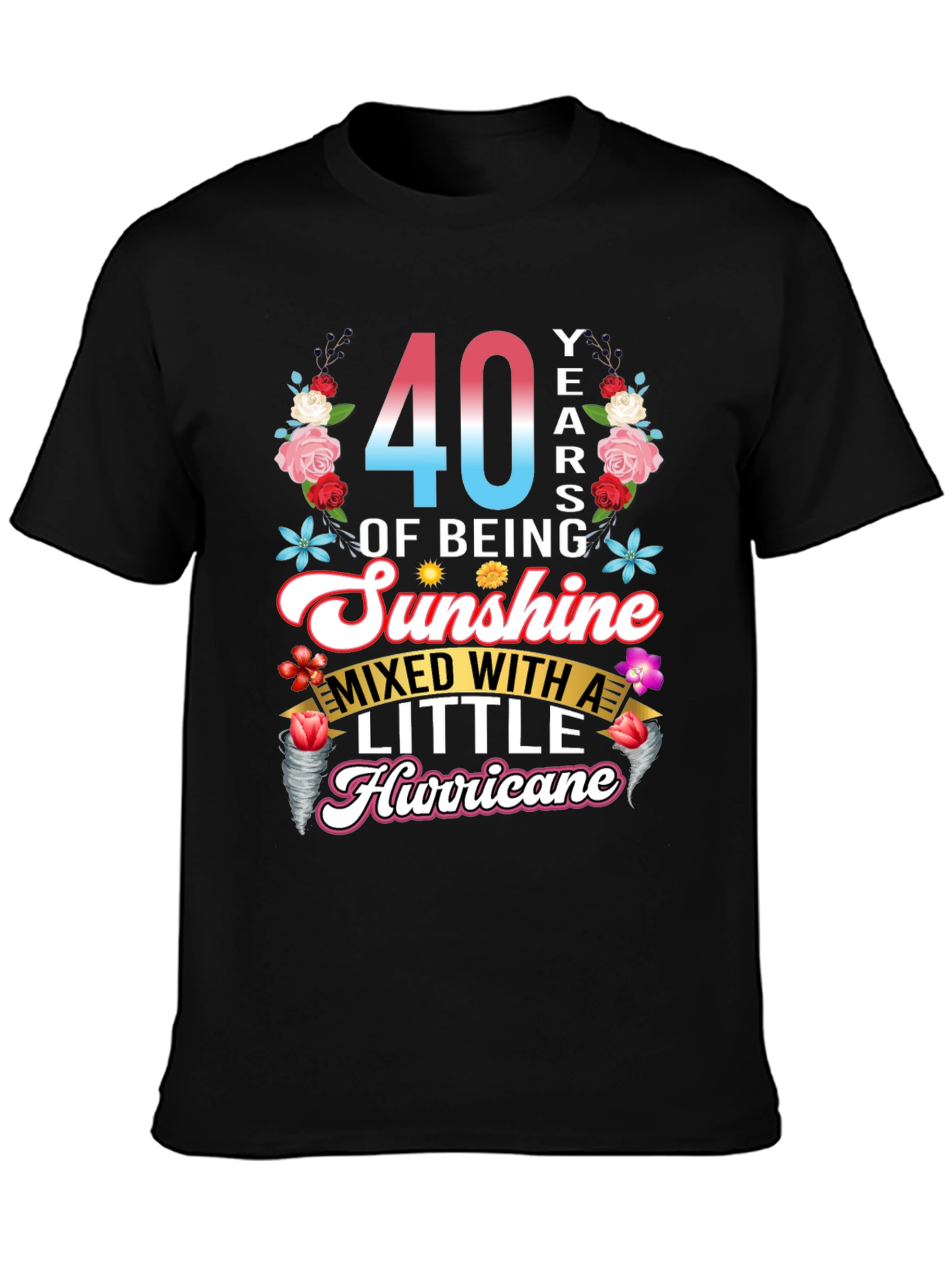 40 Years of Sunshine & Hurricane Tee
