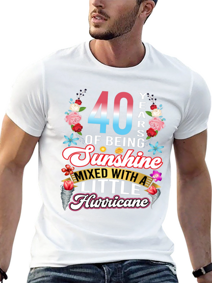 40 Years of Sunshine & Hurricane Tee