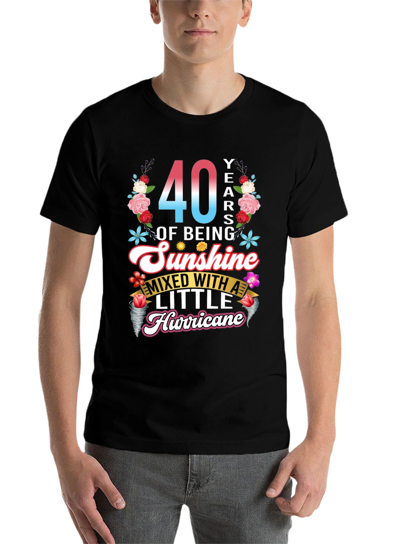 40 Years of Sunshine & Hurricane Tee