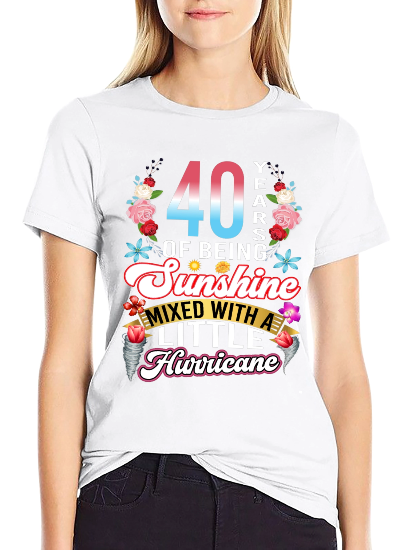 40 Years of Sunshine & Hurricane Tee