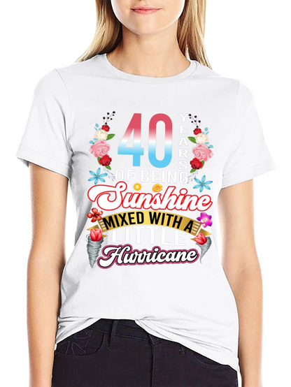 40 Years of Sunshine & Hurricane Tee