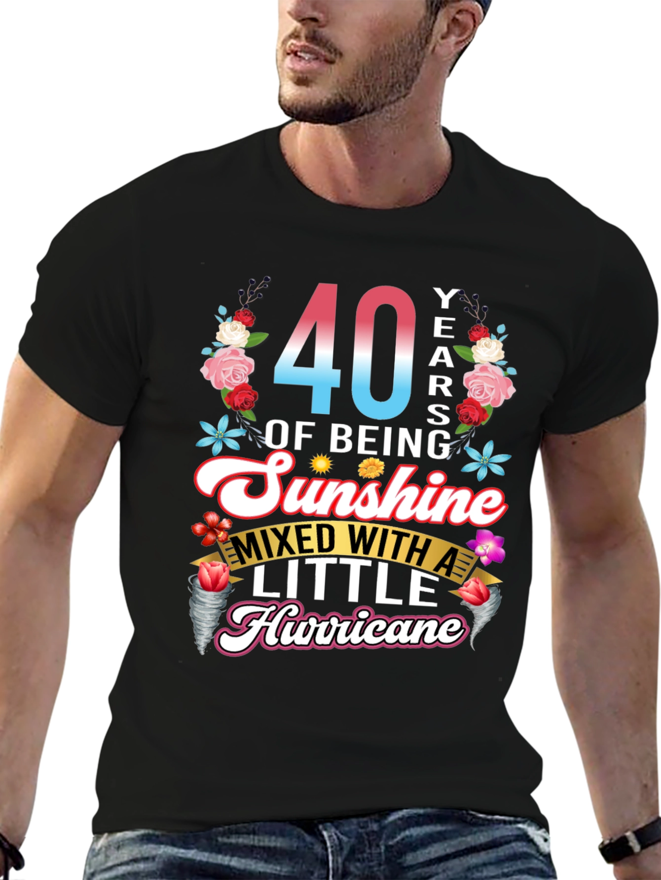 40 Years of Sunshine & Hurricane Tee