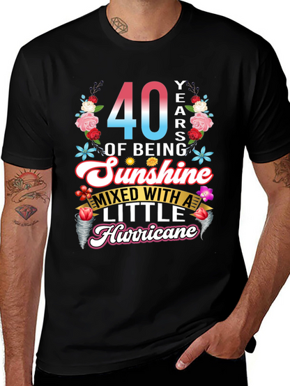 40 Years of Sunshine & Hurricane Tee