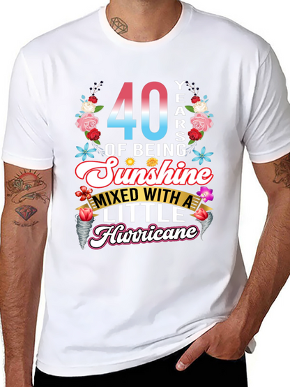 40 Years of Sunshine & Hurricane Tee