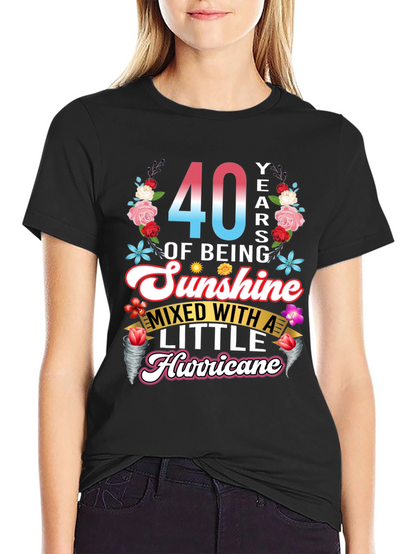 40 Years of Sunshine & Hurricane Tee