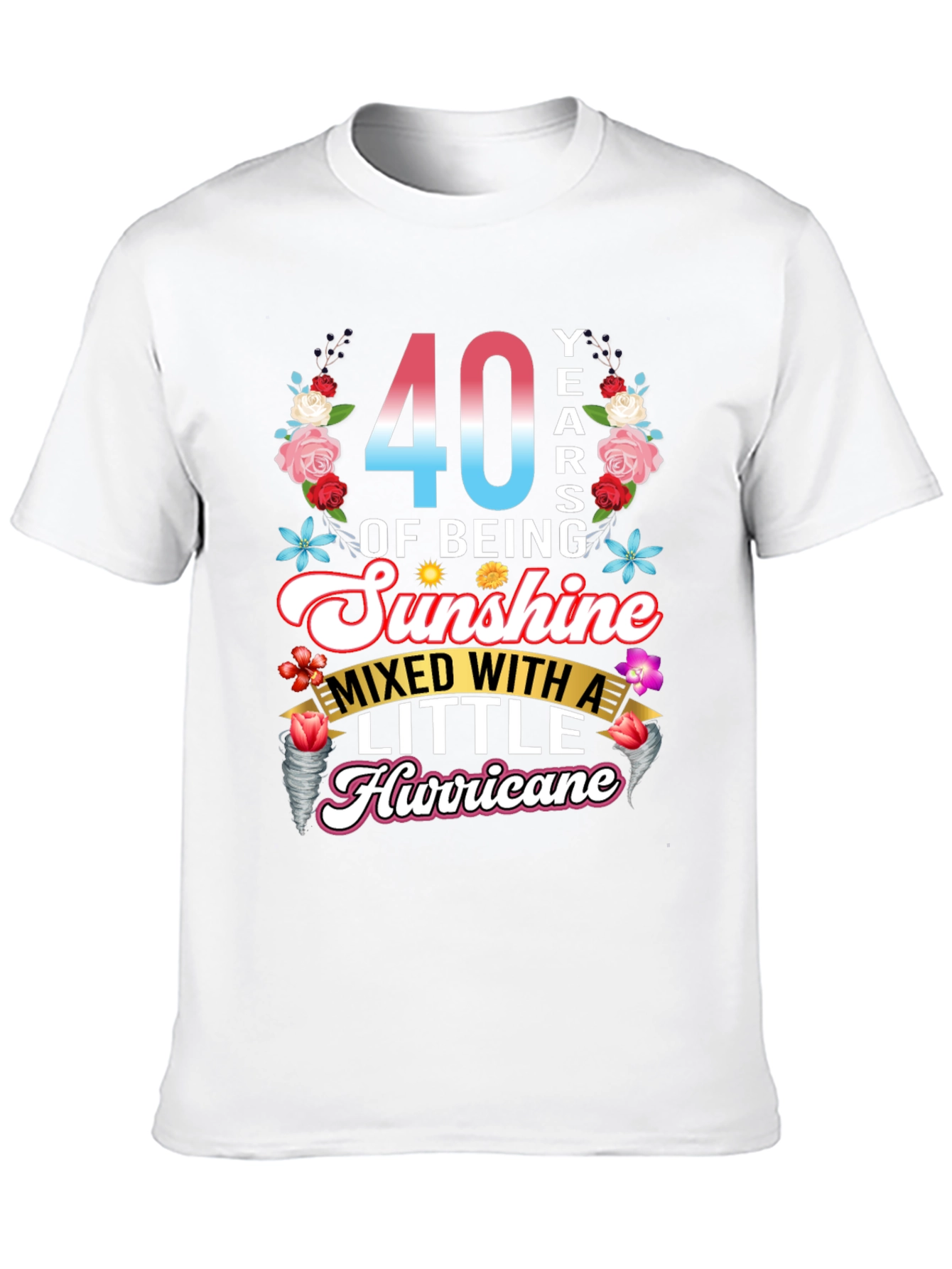 40 Years of Sunshine & Hurricane Tee