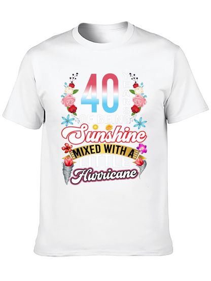 40 Years of Sunshine & Hurricane Tee