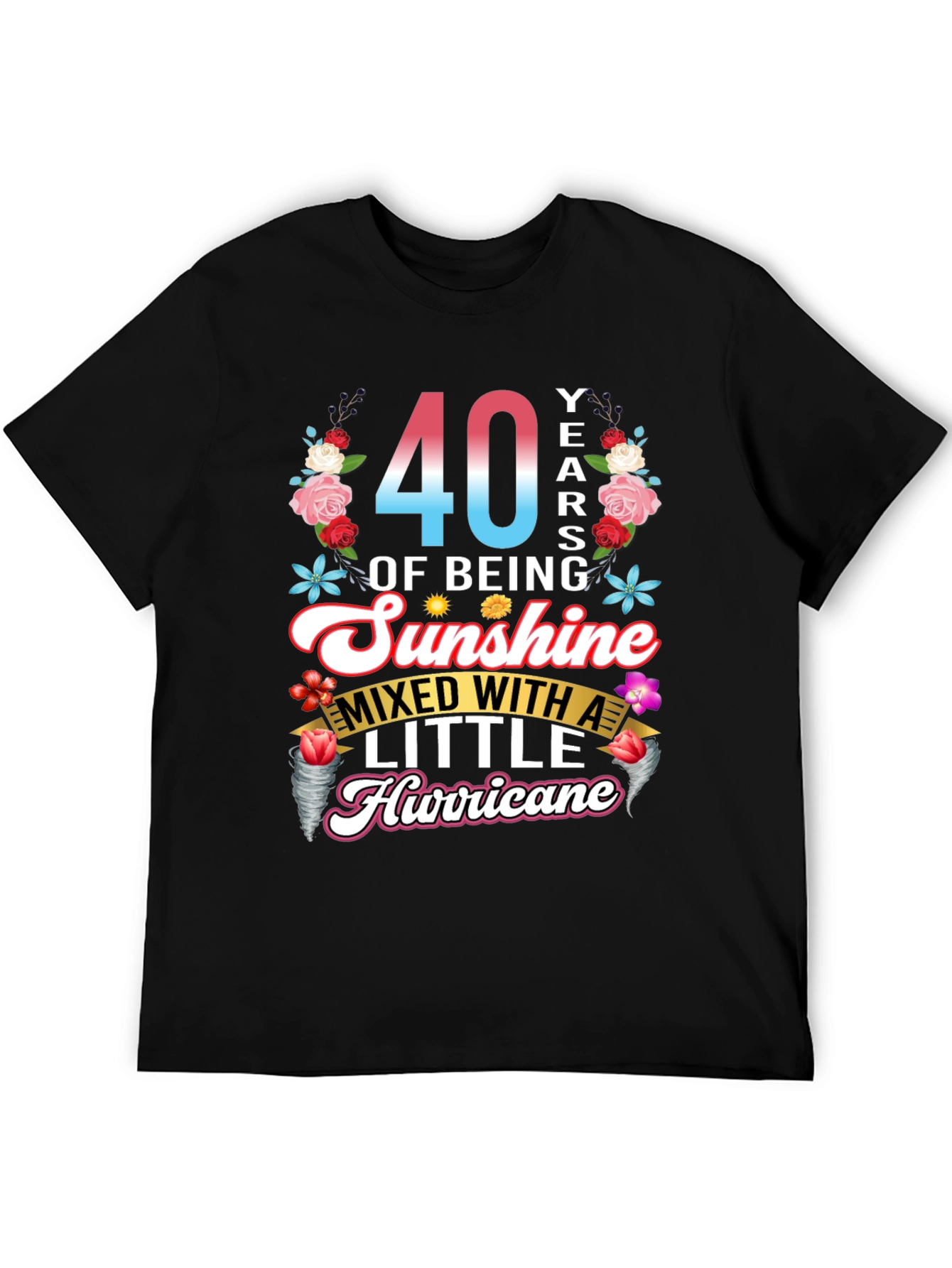 40 Years of Sunshine & Hurricane Tee