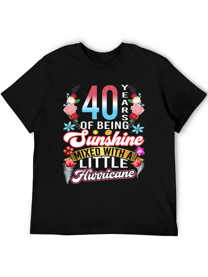 40 Years of Sunshine & Hurricane Tee