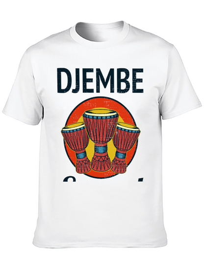 Djembe Drum Graphic T-Shirt - Music Lover Tee