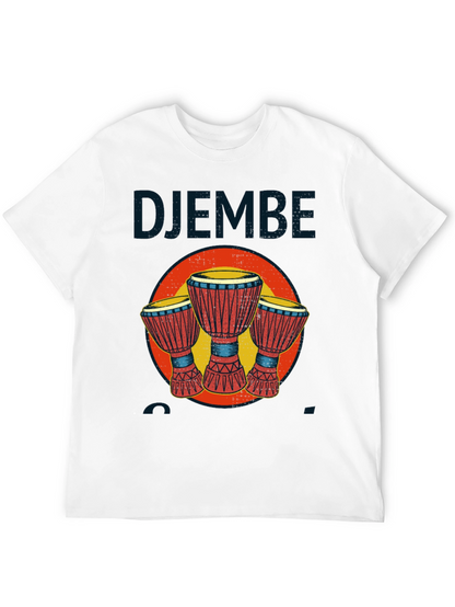 Djembe Drum Graphic T-Shirt - Music Lover Tee