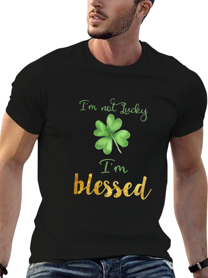 St. Patricks Day Im Blessed Black T-Shirt