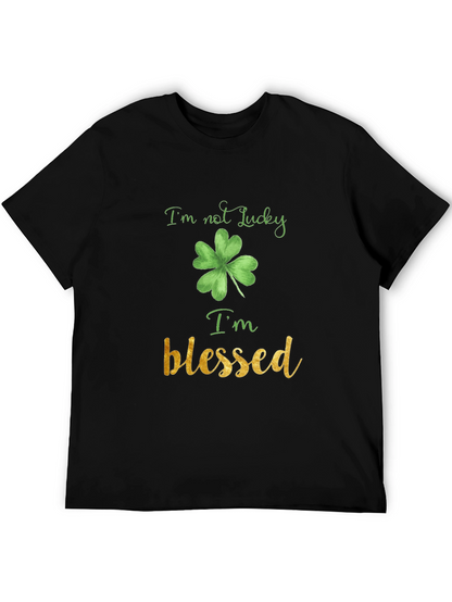 St. Patricks Day Im Blessed Black T-Shirt