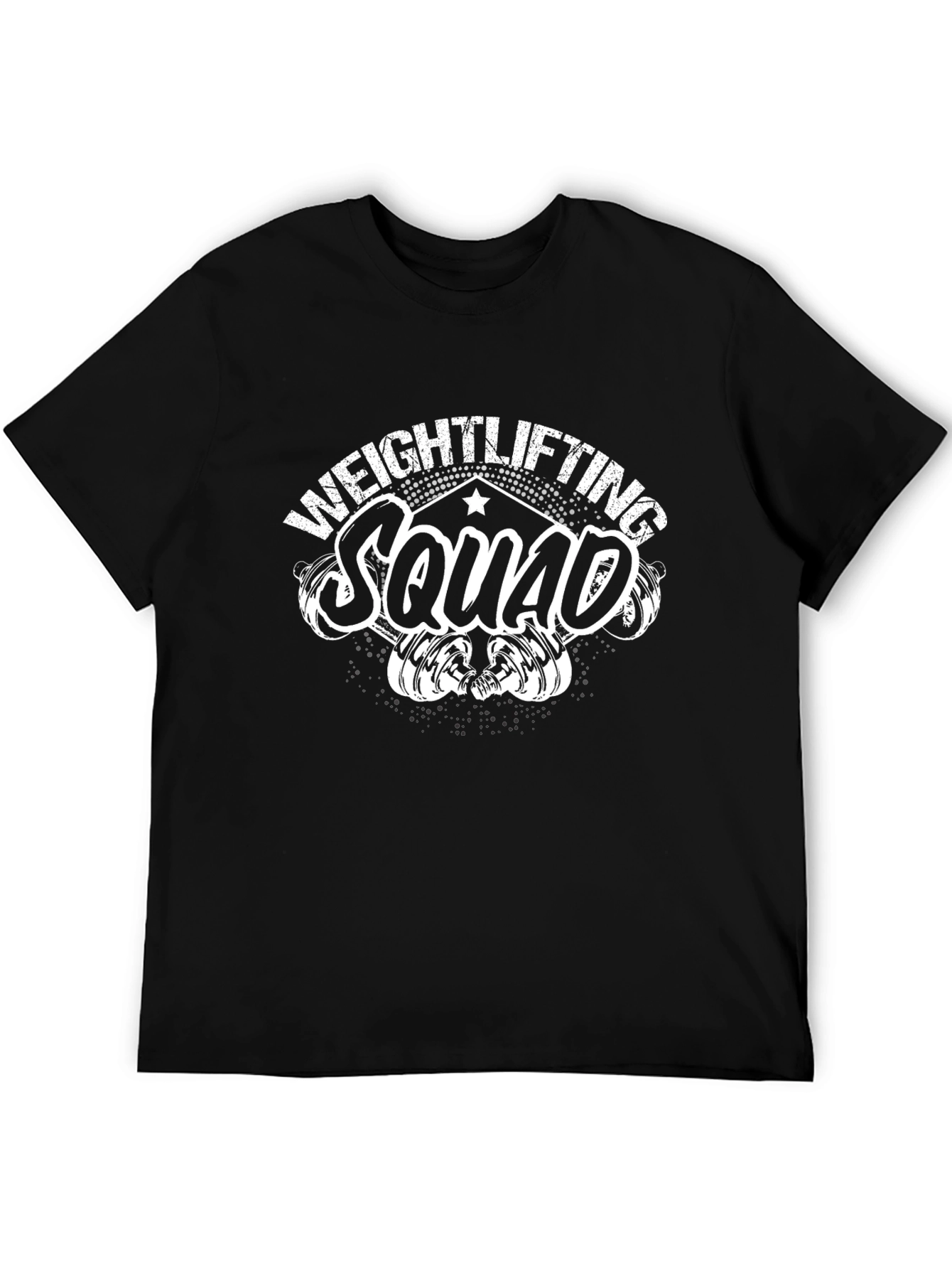 Weightlifting Squad Tee - Fitness Gym Workout Shirt
