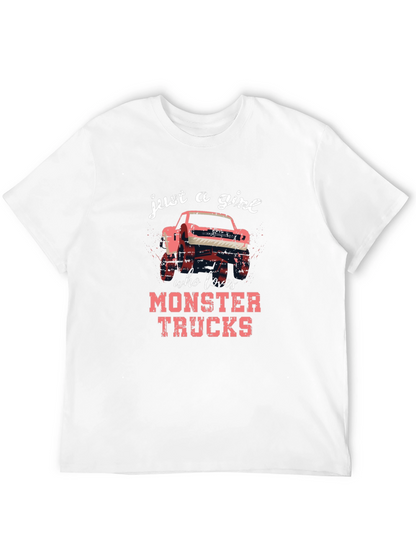 Monster Truck Loving Girls Tee