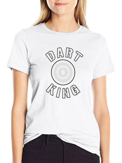 Dart King Tee - Cool Dartboard Graphic T-Shirt