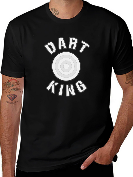 Dart King Tee - Cool Dartboard Graphic T-Shirt