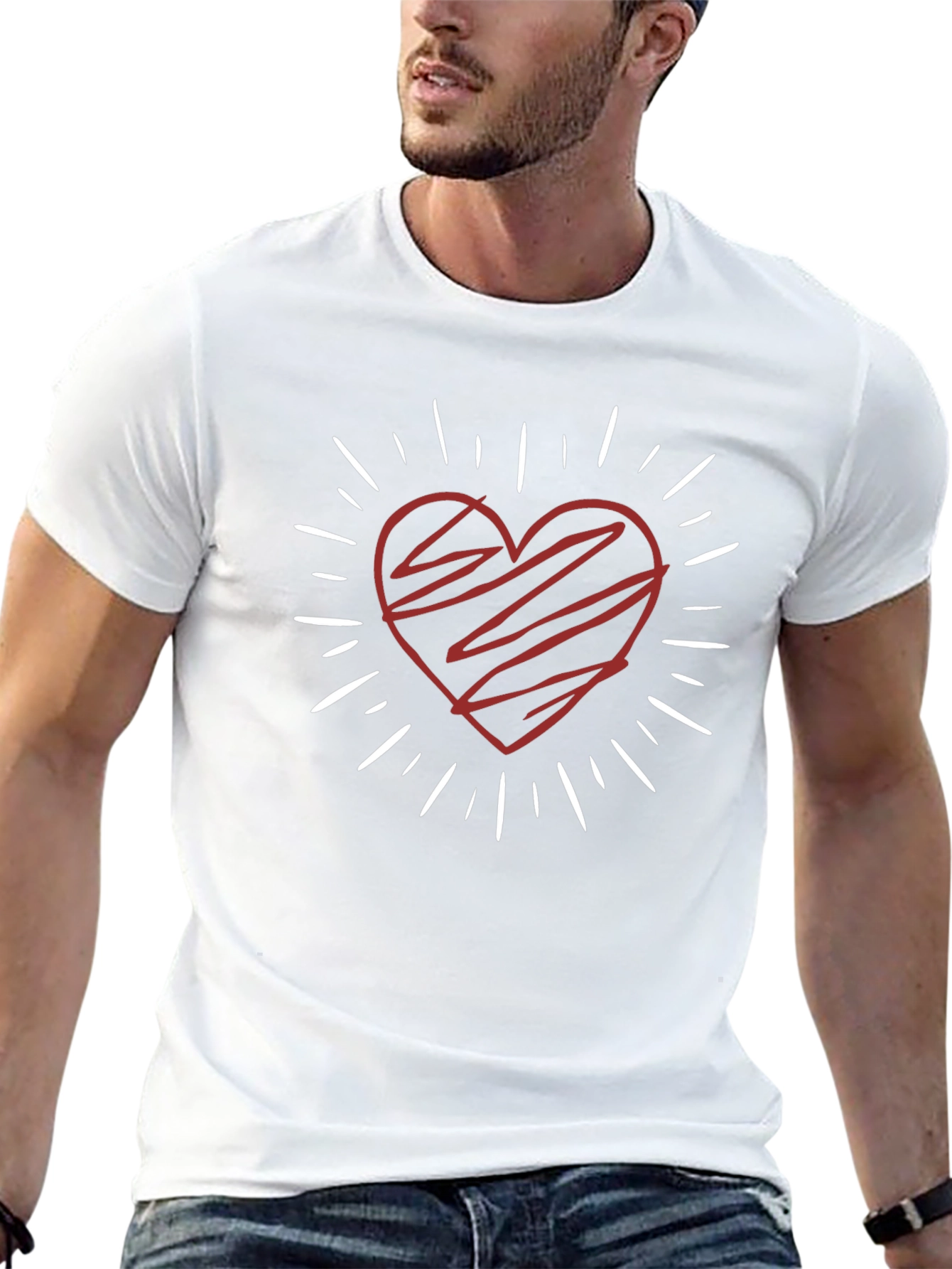 Heart Graphic T-Shirt