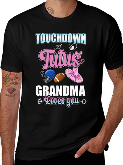 Touchdown or Tutus Grandma T-Shirt