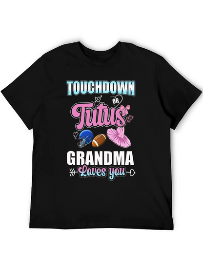 Touchdown or Tutus Grandma T-Shirt