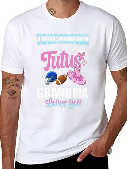 Touchdown or Tutus Grandma T-Shirt