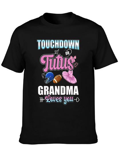 Touchdown or Tutus Grandma T-Shirt