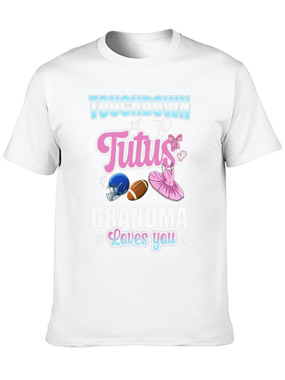 Touchdown or Tutus Grandma T-Shirt