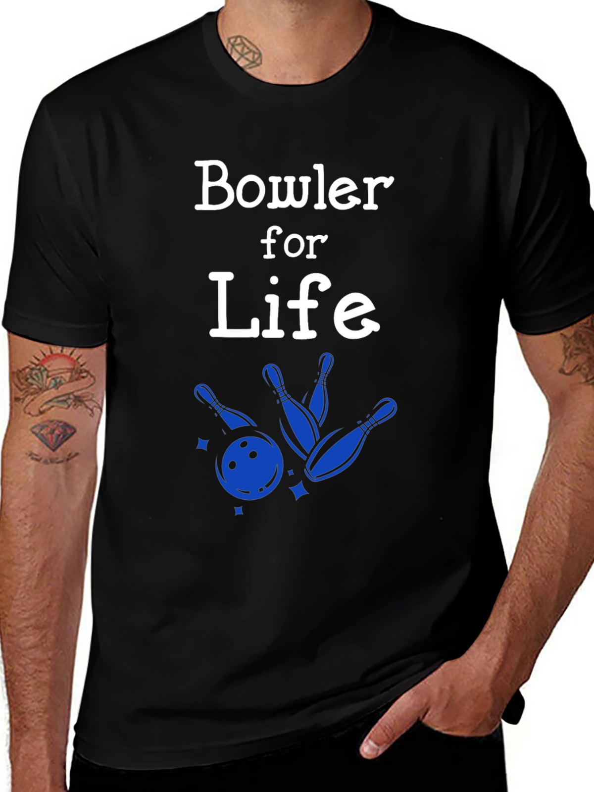 Bowler for Life Graphic T-Shirt