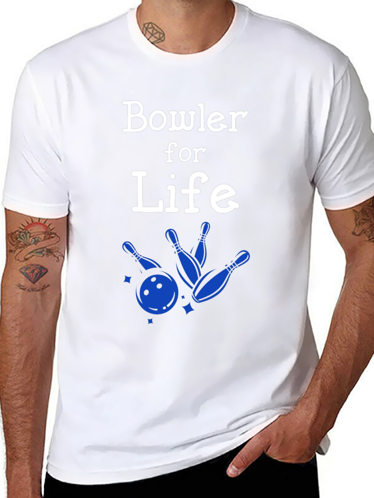 Bowler for Life Graphic T-Shirt
