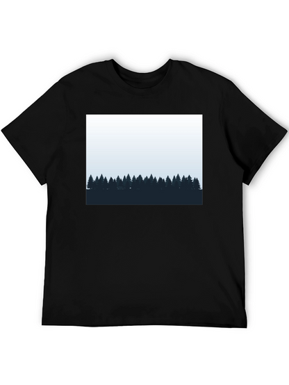 Mens Black Forest Graphic Tee