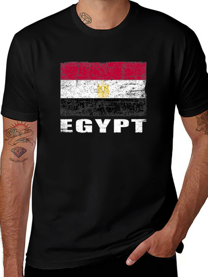 Egypt Flag T-Shirt: Patriotic Egyptian Pride Tee