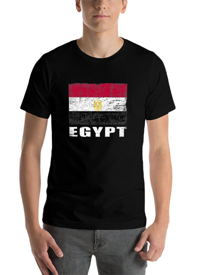 Egypt Flag T-Shirt: Patriotic Egyptian Pride Tee